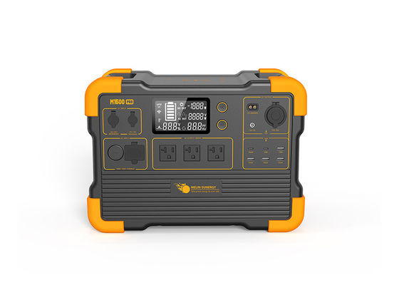 2000W Lityum İyon UPS Güneş Jeneratörü 110V / 220V Çoklu Koruma Taşınabilir