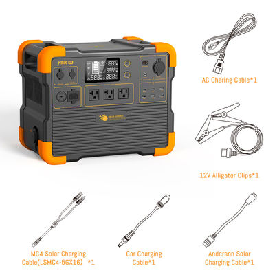 2200W Saf Sinüs İnvertör ve 2 Saat Şarj Süresi ile Hafif Taşınabilir Lityum Pil Güneş Jeneratörü