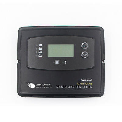PWM 30A Dijital Güneş Şarj Kontrolörü 12V 24V AGM ve LiFePO4 piller için