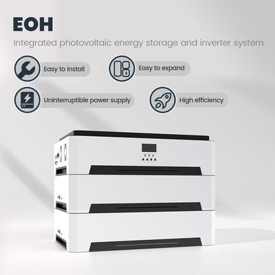 Ev Güneş Enerjisi için 120A AC Şarj ve IP20 Koruma ile 10KW LiFePO4 Güneş Enerjisi Depolama Sistemi