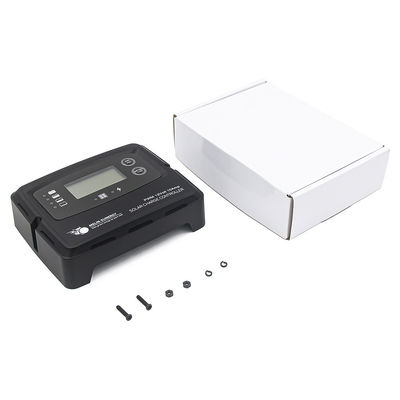 İyi bir fiyat. Siyah Dijital Güneş Şarj Kontrolörü 15A Lityum Pil için Akıllı Güneş Düzenleyicisi çevrimiçi