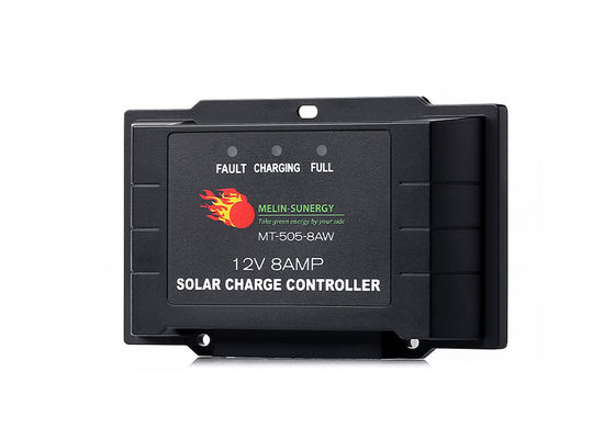 İyi bir fiyat. 8A Akıllı PWM Güneş Şarj Kontrolörü IP65 Su geçirmez Güneş Şarj Kontrolörü 12V çevrimiçi