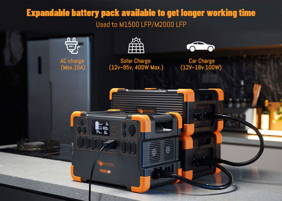 İyi bir fiyat. LiFePO4 Taşınabilir Jeneratör Pil Paketi 3072Wh Kapasitesiyle Yeniden Şarj Edilebilir Elektrik Santrali çevrimiçi
