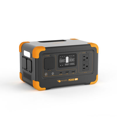 Küçük 300W Lityum Pil Güneş Jeneratörü Lifepo4 Taşınabilir Güneş Kamp Jeneratörü