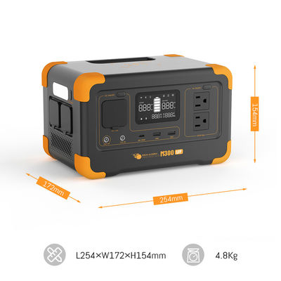288Wh Kapasiteli ve MPPT Şarj Kontrol Cihazlı 300W İnverter Güneş Enerjisi Acil Durum Yedek Gücü