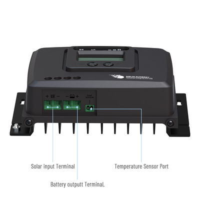 LCD Ekran 5 Aşama RV Güneş Şarj Kontrolörü 12V/24V/36V/48V AGM GEL WET Kalsiyum LiFePO4 LTO LCO