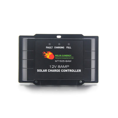 İyi bir fiyat. Siyah Akıllı Pwm Güneş Şarj Kontrolörü IP67 8A 12V 24V Güneş Şarj Kontrolörü çevrimiçi