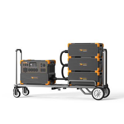 İyi bir fiyat. LFP Lityum UPS Güneş Jeneratörü 2400W Max. PV Şarj 3600W AC çıkışı çevrimiçi