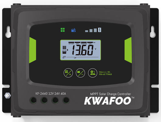 LiFePO4 Pil uyumlu RV 40Amp MPPT IP43 koruması ile Güneş Şarj Kontrolörü